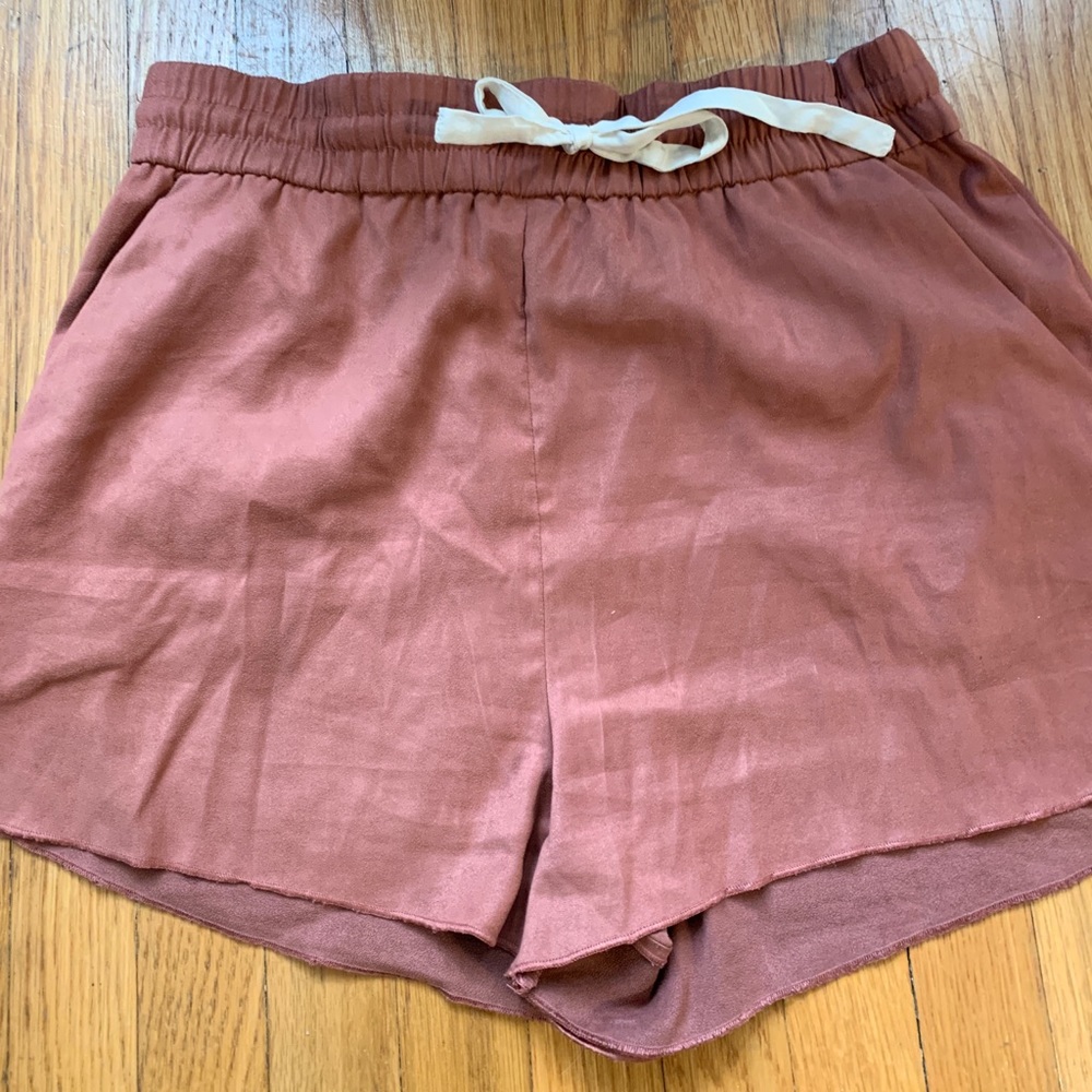 Pink/mauve Aritzia shorts